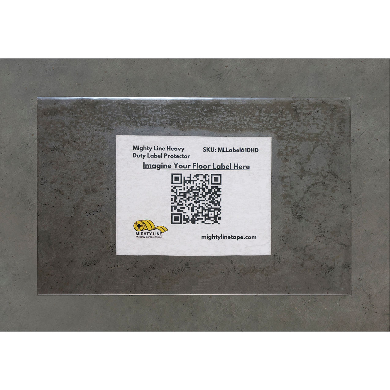 Heavy Duty Label Protectors, 10"W x 6"L, 30 Mil, Clear, Rectangle, 50/Pack