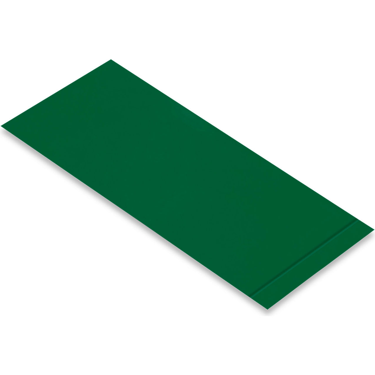 Polyester Safety Floor Tape Segments, 3"W x 10"L, 50 Mil, Green, 100/Pack
