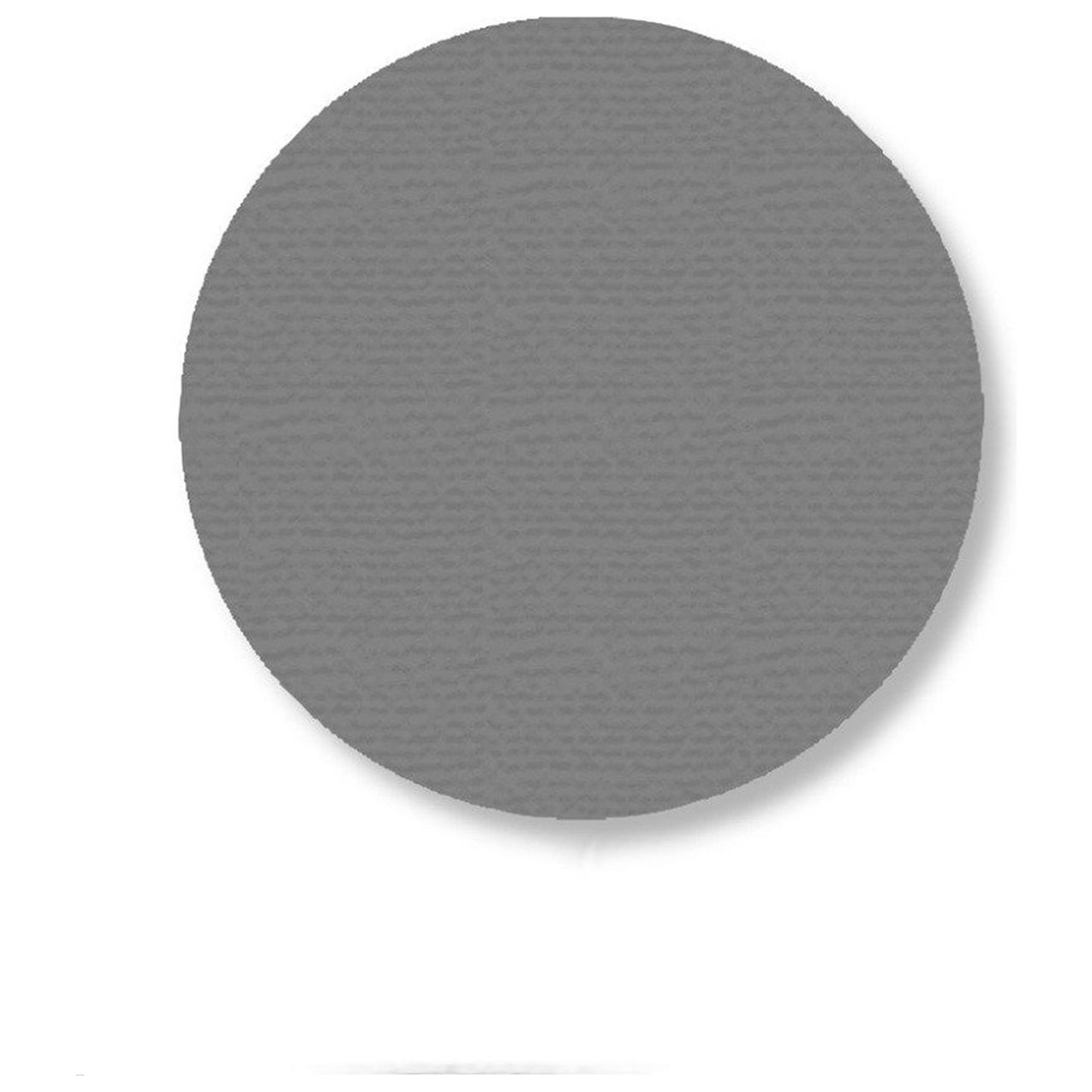 Floor Dots, 3-1/2"W x 3-1/2"L, 50 Mil, Gray, Circle, 102/Pack