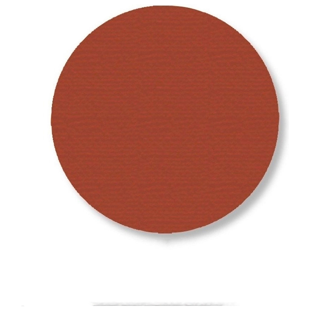 Floor Marking Tape, 3-1/2" Circle, Brown, 102/Pack