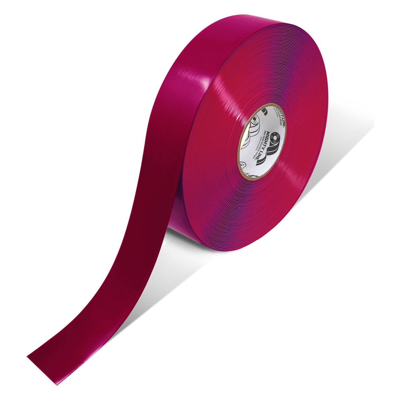 Safety Floor Tape, 2"W x 100'L, 50 Mil, Solid, Purple