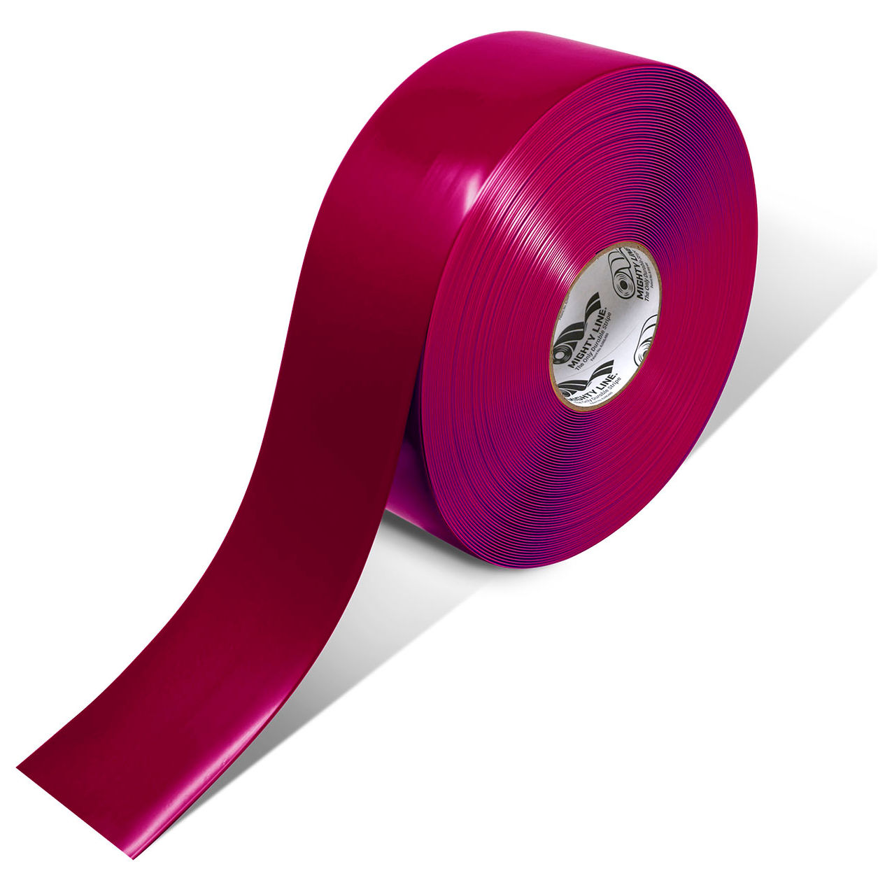 Polyester Safety Floor Tape, 3"W x 100'L, 50 Mil, Purple