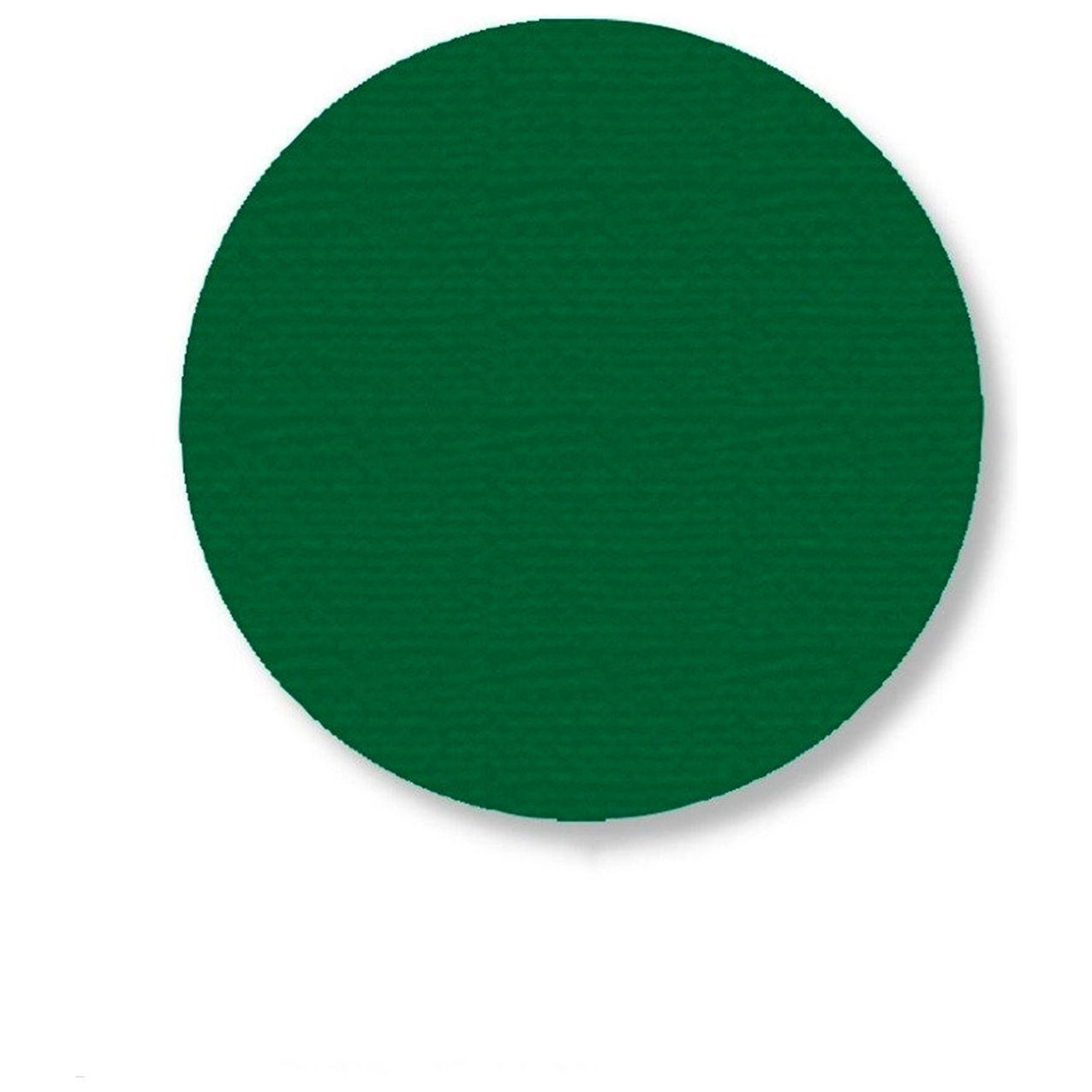 Floor Marking Tape, 3-1/2" Circle, Green, 102/Pack
