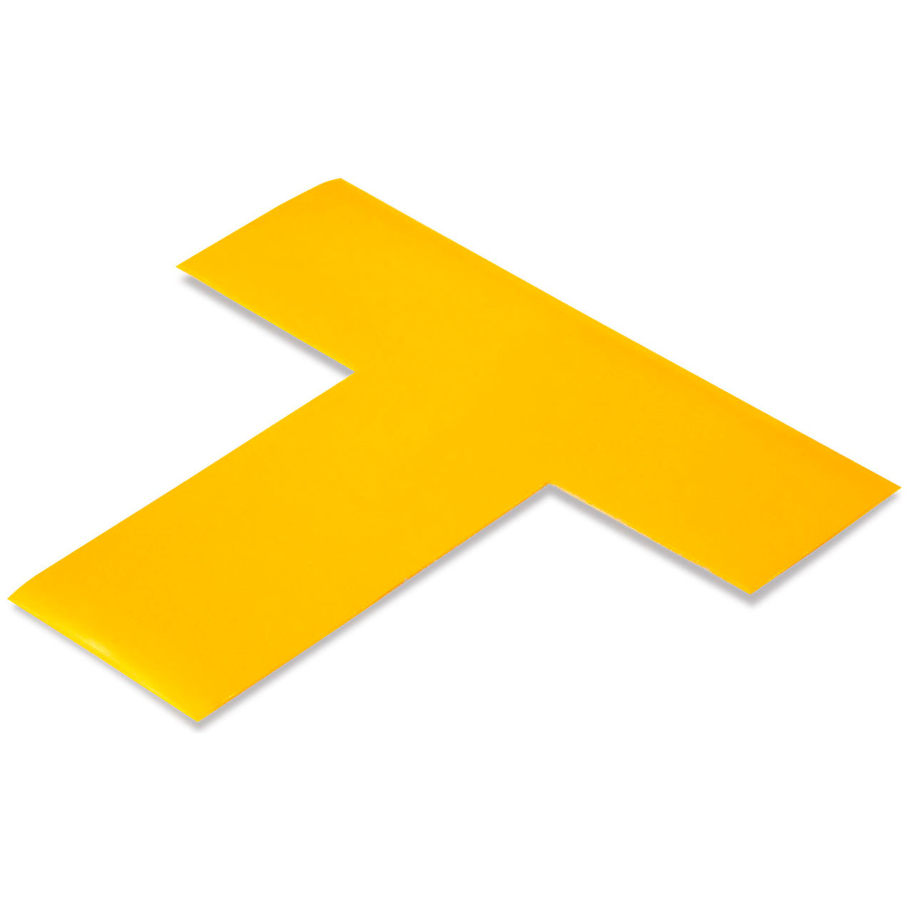 Safety Floor Tape, 2"W x 6"L, 50 Mil, Yellow, 100/Pack