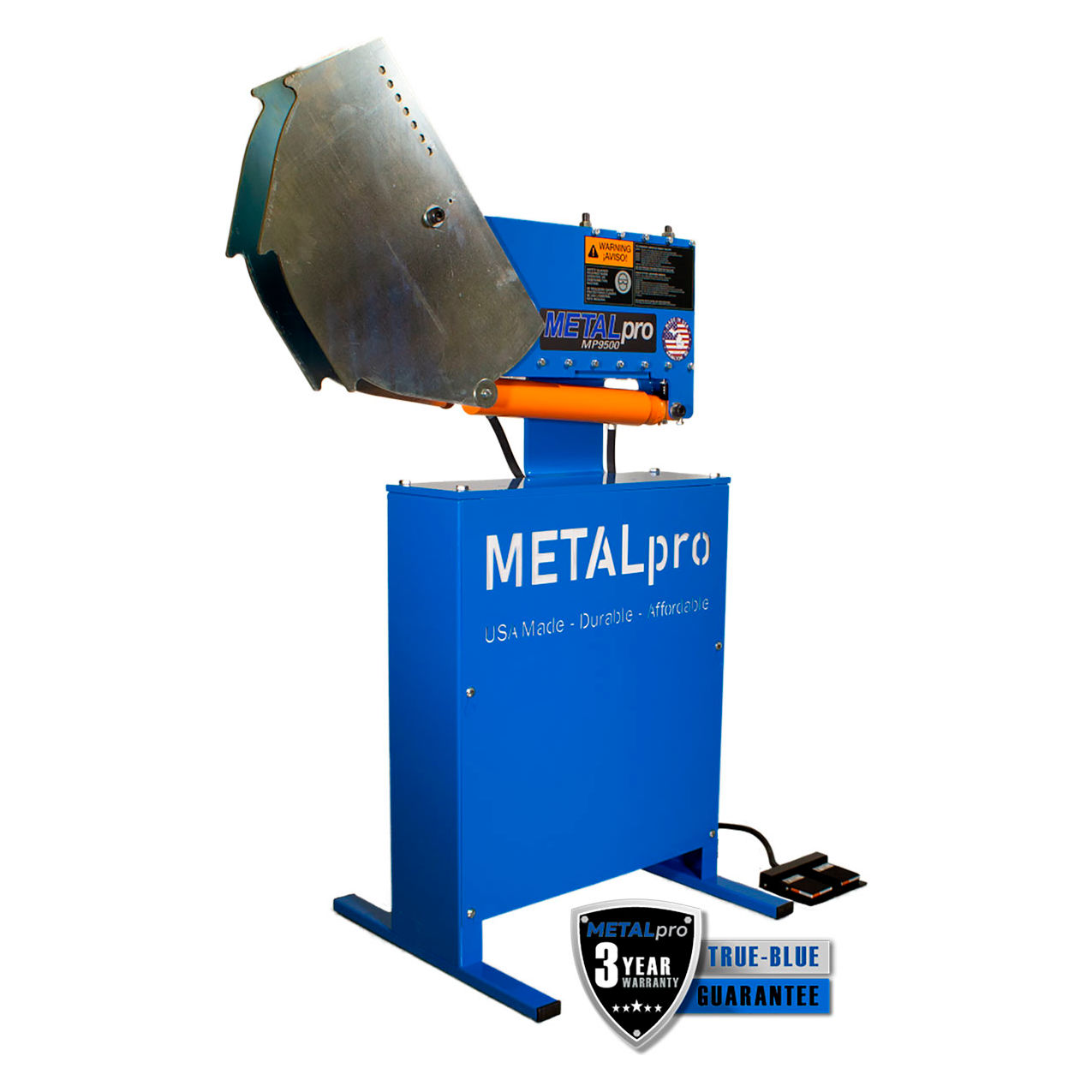 Round/Square 180° pipe and tube bender, 1/2"-2"
