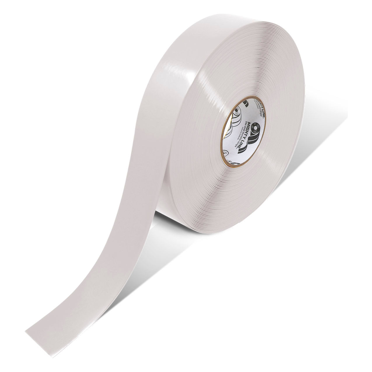 Solid Color Floor Tape, 2"W x 100'L, White