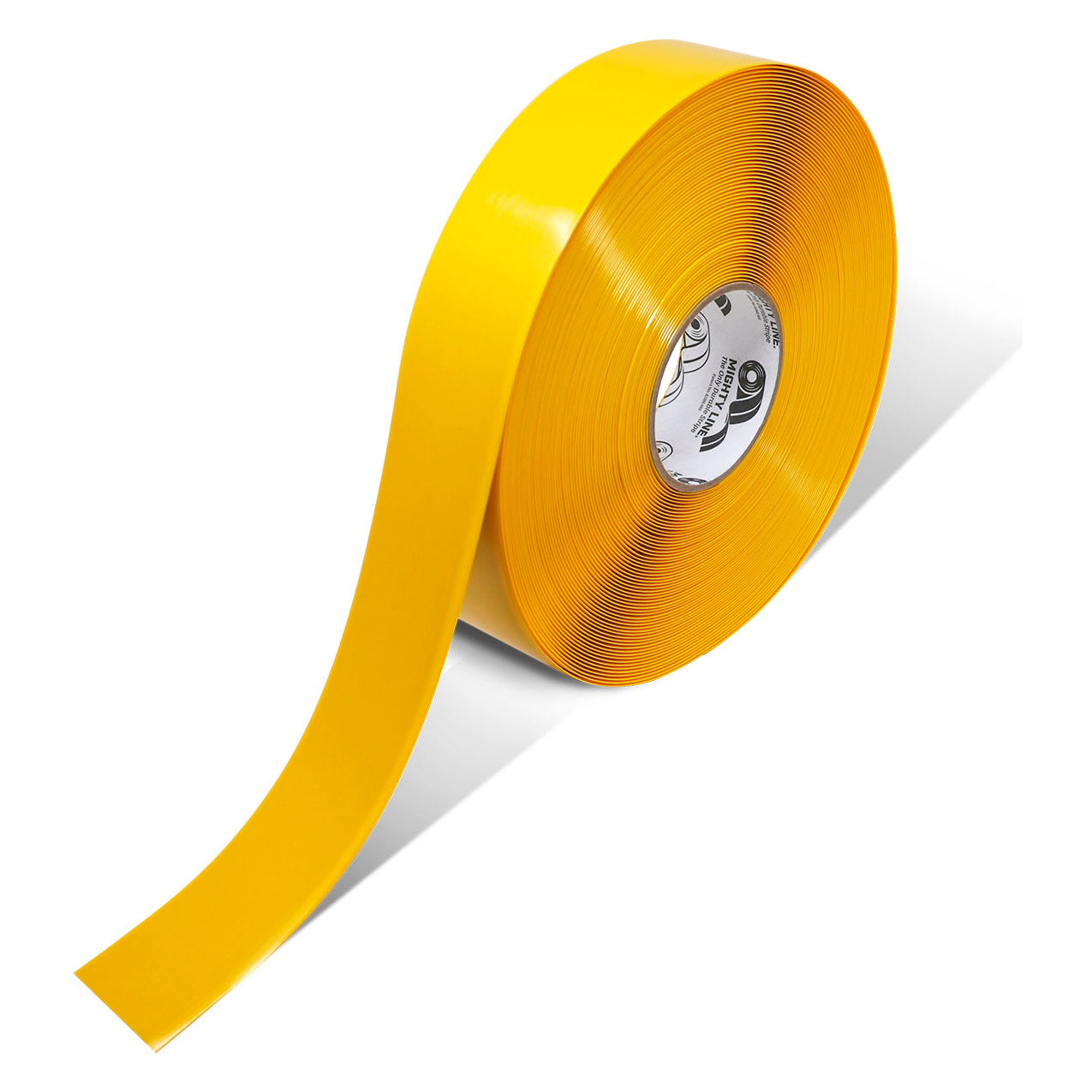 Solid Color Floor Tape, 2"W x 100'L, Yellow