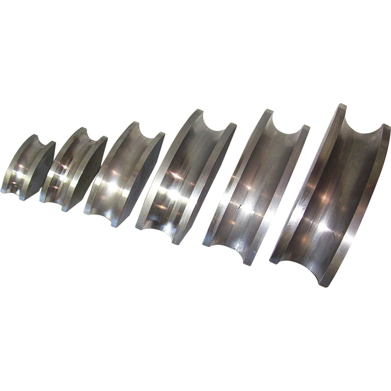 Pipe Die Set, 1/2"-2", 6 Piece