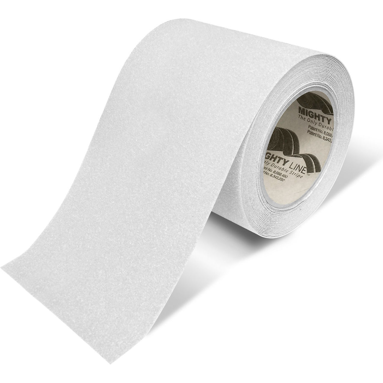 Anti-Slip Floor Tape, 6"W x 60'L, Glow/White
