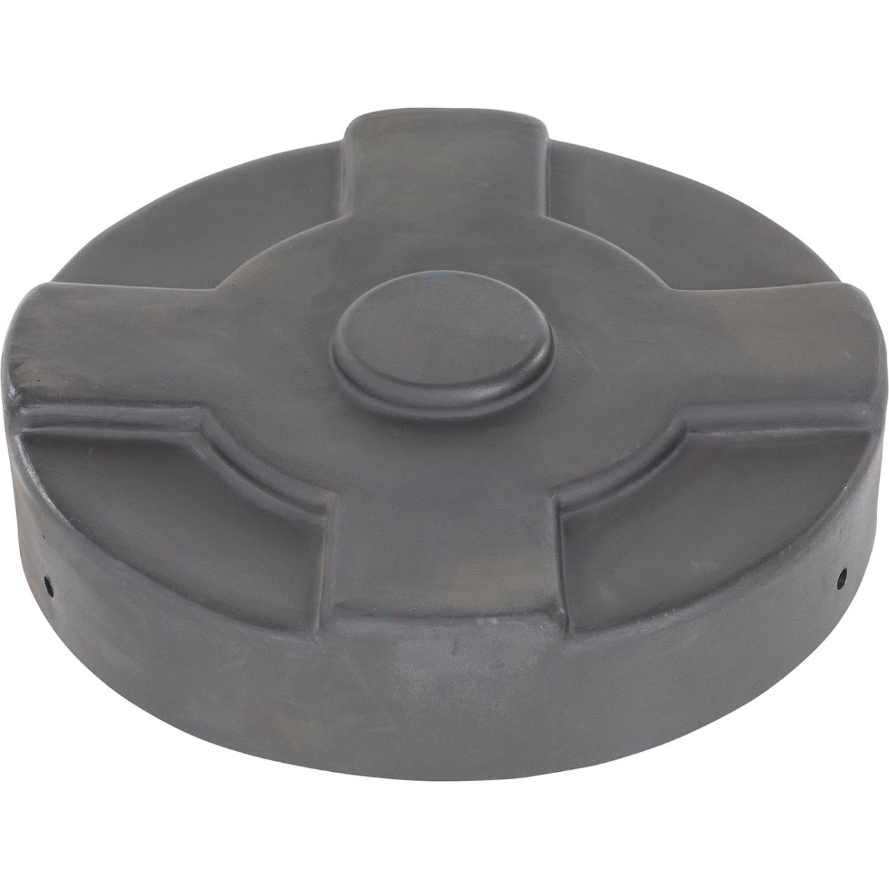 Low Density Polyethylene Drum Cover For 30 Gallon Closed Head Drum, Black