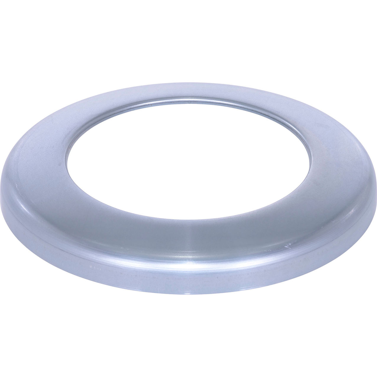 Galvanized Can Bag Holder For 55 Gallon Open Head Drum, 16" Opening Dia., Silver