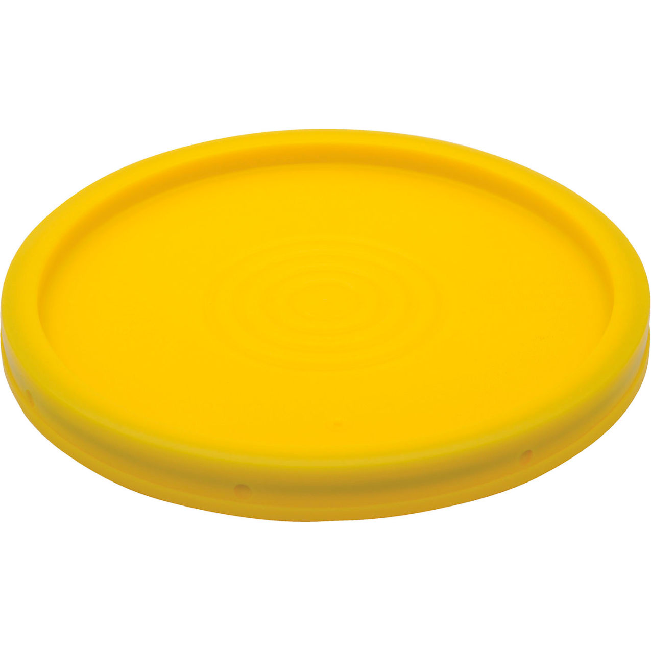 High Density Polyethylene Standard Lid For 3.5, 5 & 6 Gallon Pails, Yellow