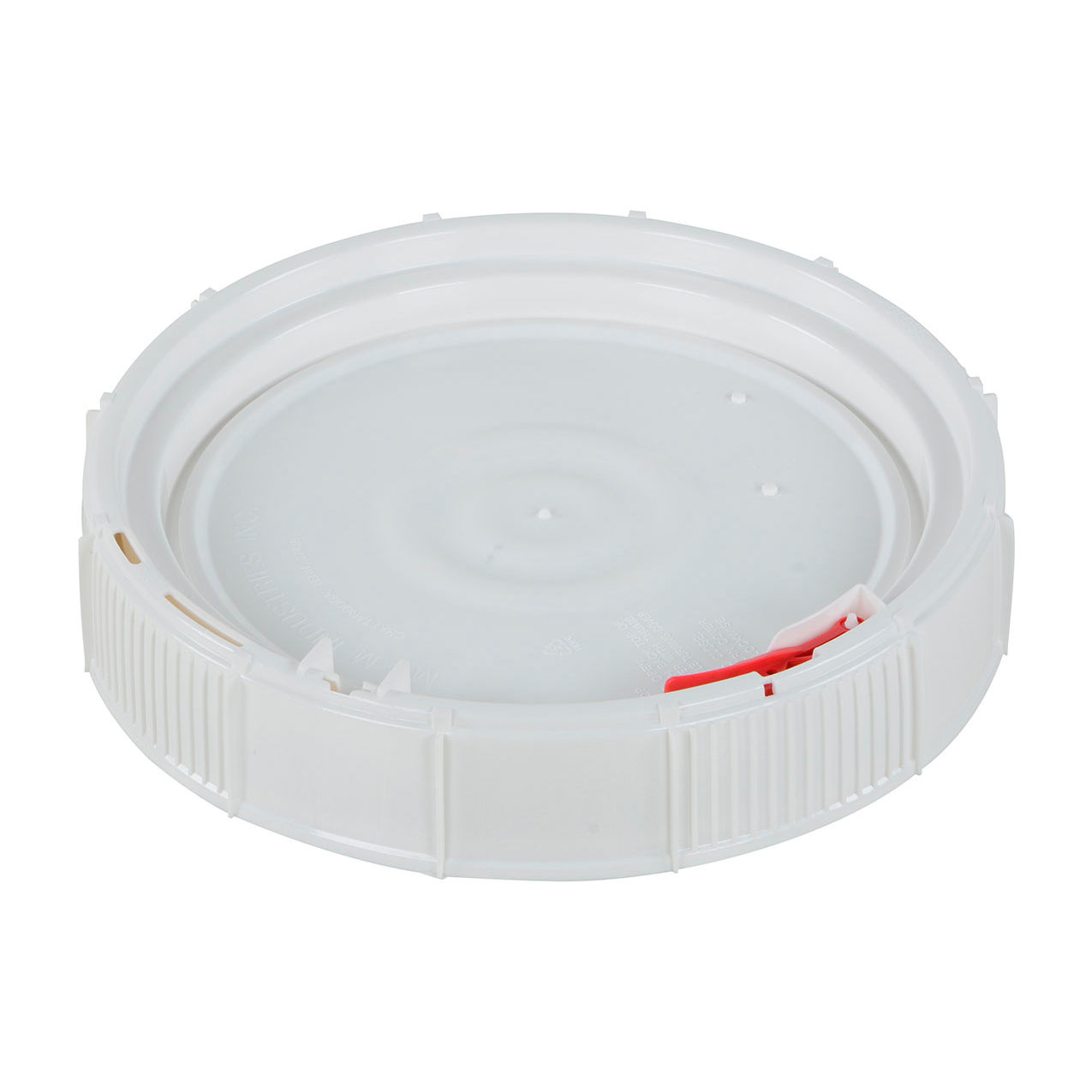 Polyethylene Lid For 3.5, 5 & 6 Gallon Screw Top Pail, White