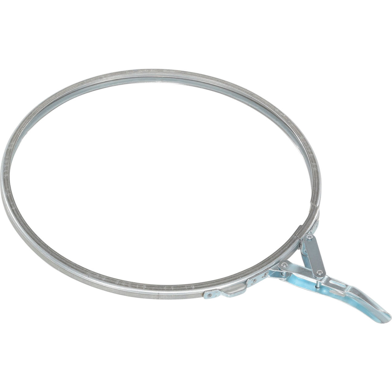 Steel UN Rated Lever Lock Closing Ring For 5 Gallon Pail Lids, Silver