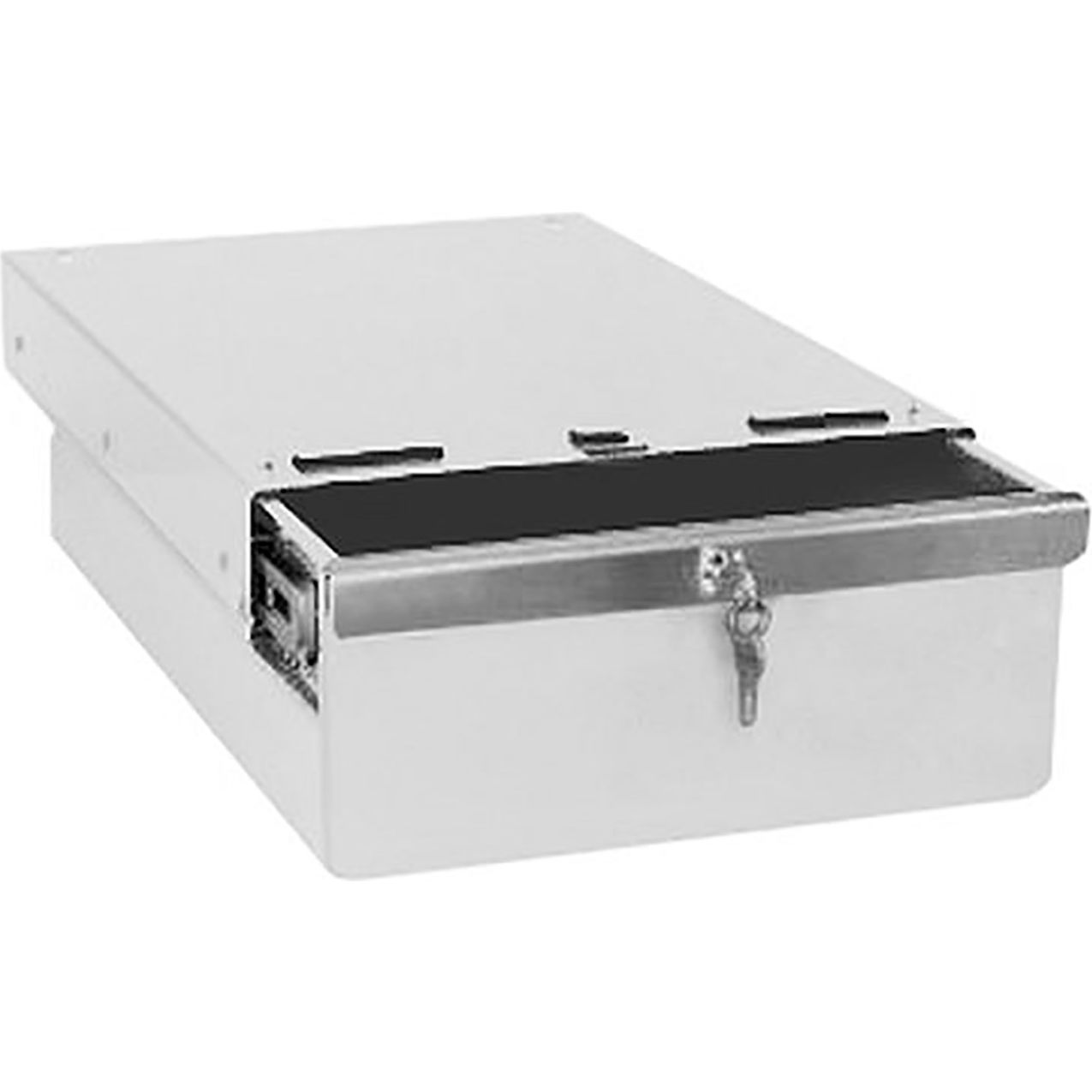 Stainless Steel Drawers, 14-1/2"W x 20"D x 6"H, White Frame