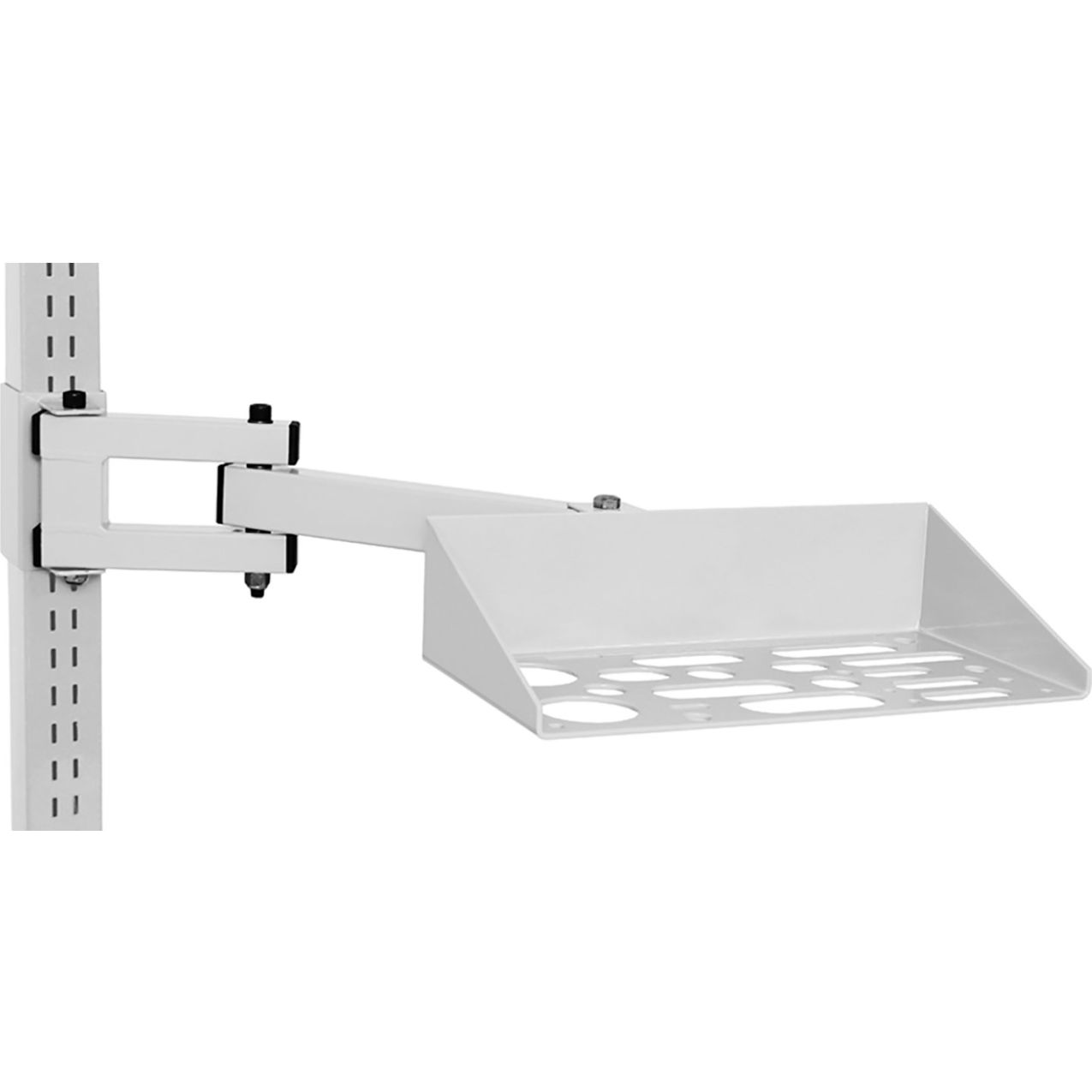 Articulating Tool Holder, 12"W x 6"D, White