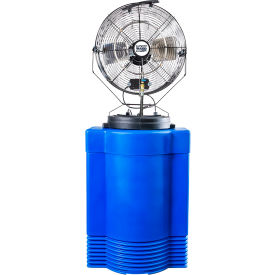 18" Portable Hi Pressure Cooling Misting Fan w/ 40 Gal Water Tank, 3500 CFM, 1/3 HP