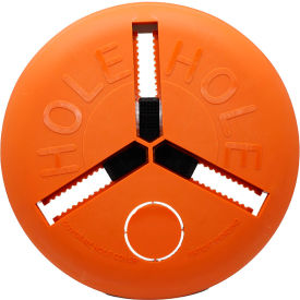 2" - 6" Standard Round Plastic Adjustable Hole Cover, Extension Cord Cutout, Pack of 20