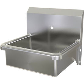 Wall Mount Sink with 7/8" Centers, 16 Gauge