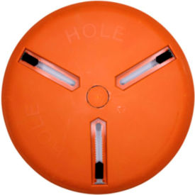 6" - 12" Large Round Plastic Adjustable Hole Cover, Extension Cord Cutout, Pack of 10