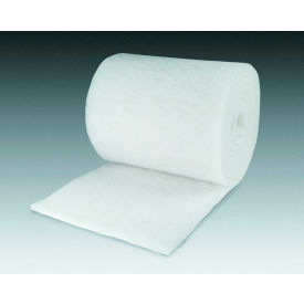 Paint Booth Collector Roll, Polyester, 60'L x 36"W x 2"D