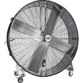 Pro 60" Portable Heavy-Duty Drum Fan, 19000 CFM, 3/4 HP, 1 Phase