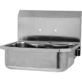 Wall Mount Sink with 4" OC Holes, 18 Gauge