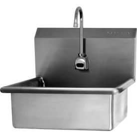 Wall Mount Sink with Flow Rate of 0.5 GPM, 16 Gauge