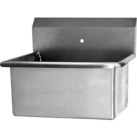 Wall Mount Sink One with 7/8" OC Holes Only, 14 Gauge