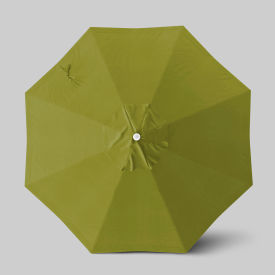 Venture 9' Patio Umbrella, Ashwood Simulation Pole, Olefin Kiwi