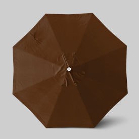 Venture 9' Patio Umbrella, Ashwood Simulation Pole, Olefin Teak