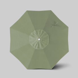 Venture 7-1/2' Patio Umbrella, Ashwood Simulation Pole, Sunbrella Spa