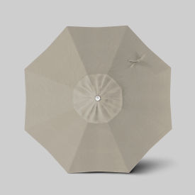 Venture 7-1/2' Patio Umbrella, Ashwood Simulation Pole, Olefin Woven Granite
