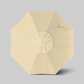 Venture 7-1/2' Patio Umbrella, Ashwood Simulation Pole, Sunbrella Antique Beige