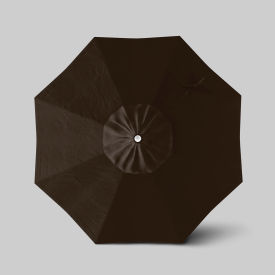 Venture 7-1/2' Patio Umbrella, Ashwood Simulation Pole, Sunbrella Bay Brown