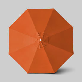 Venture 11' Patio Umbrella, Ashwood Simulation Pole, Sunbrella Tuscan