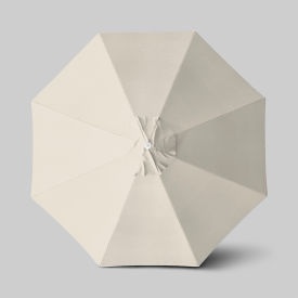 Venture 11' Patio Umbrella, Ashwood Simulation Pole, Sunbrella Canvas