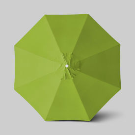 Venture 11' Patio Umbrella, Ashwood Simulation Pole, Sunbrella Macaw