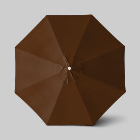 Venture 11' Patio Umbrella, Ashwood Simulation Pole, Olefin Teak