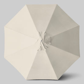 Newport 11' Patio Umbrella, Black Pole, Sunbrella Canvas