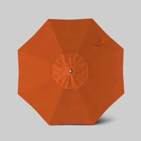 Newport 7-1/2' Patio Umbrella, Matte White Pole, Sunbrella Tuscan
