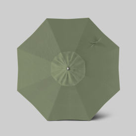 Newport 7-1/2' Patio Umbrella, Black Pole, Sunbrella Spa