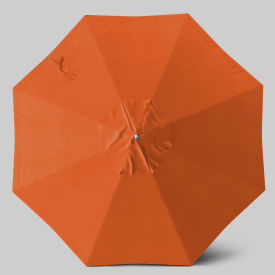 Newport 9' Patio Umbrella, Ashwood Simulation Pole, Sunbrella Tuscan