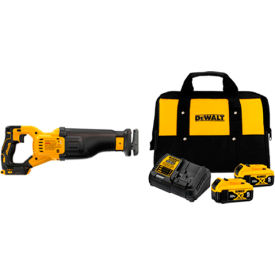 20V Max XR Brushless Reciprocating Saw with 2 Pack Battery and Charger Kit
