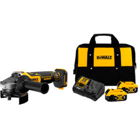 20V Max XR 4-1/2" - 5" Angle Grinder with 2 Pack Battery and Charger Kit