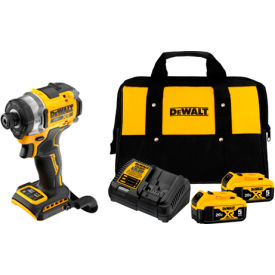 20V Max XR 1/4" 3-Spd High Torque Impact Driver with 2 Battery Pack & Charger