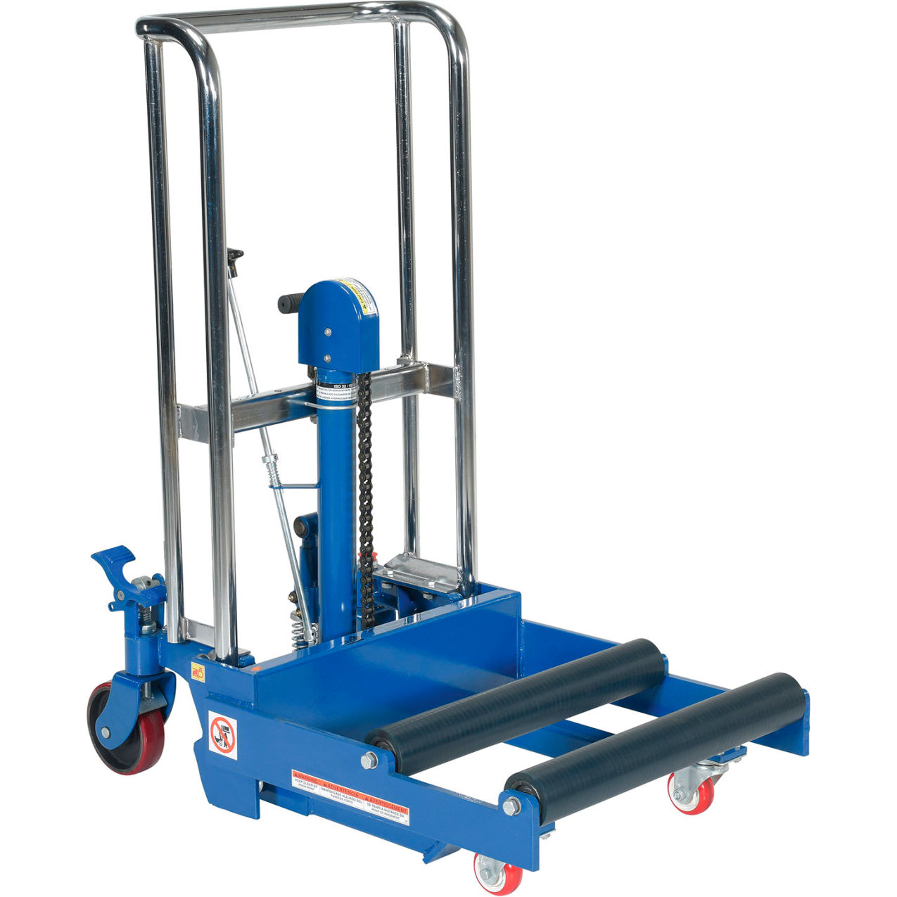 Steel Roller Work Positioner, 21" Roll Dia., 800 lb. Capacity