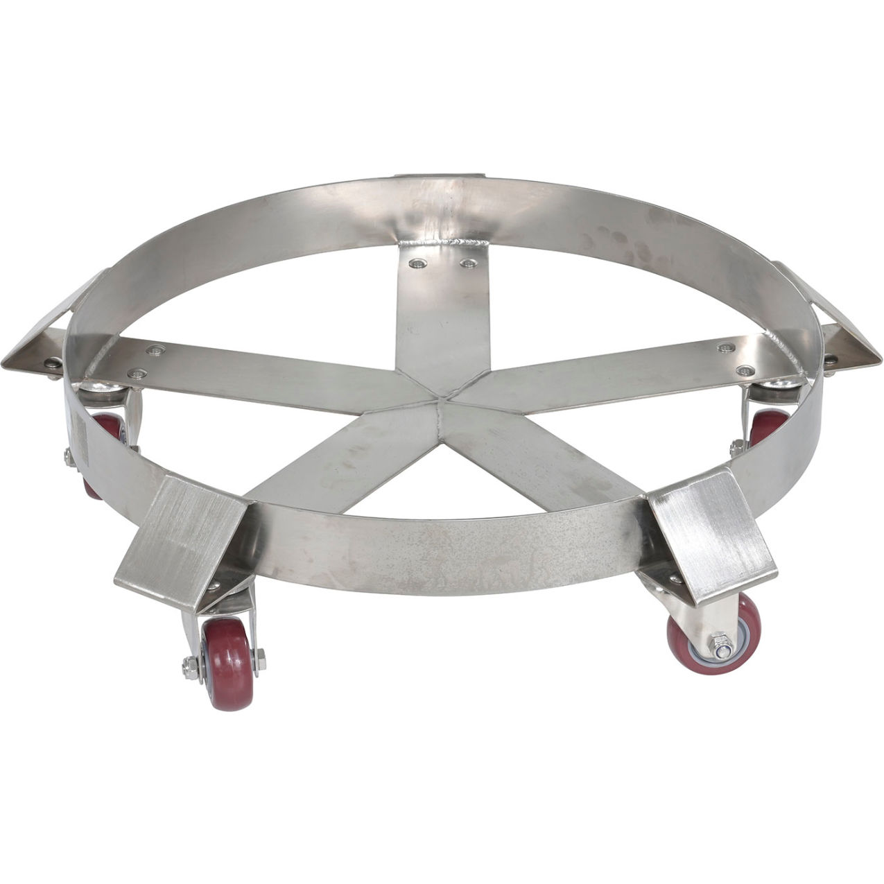 Mobile Drum Dolly For 55 Gallon Drum, 1100 lb. Capacity