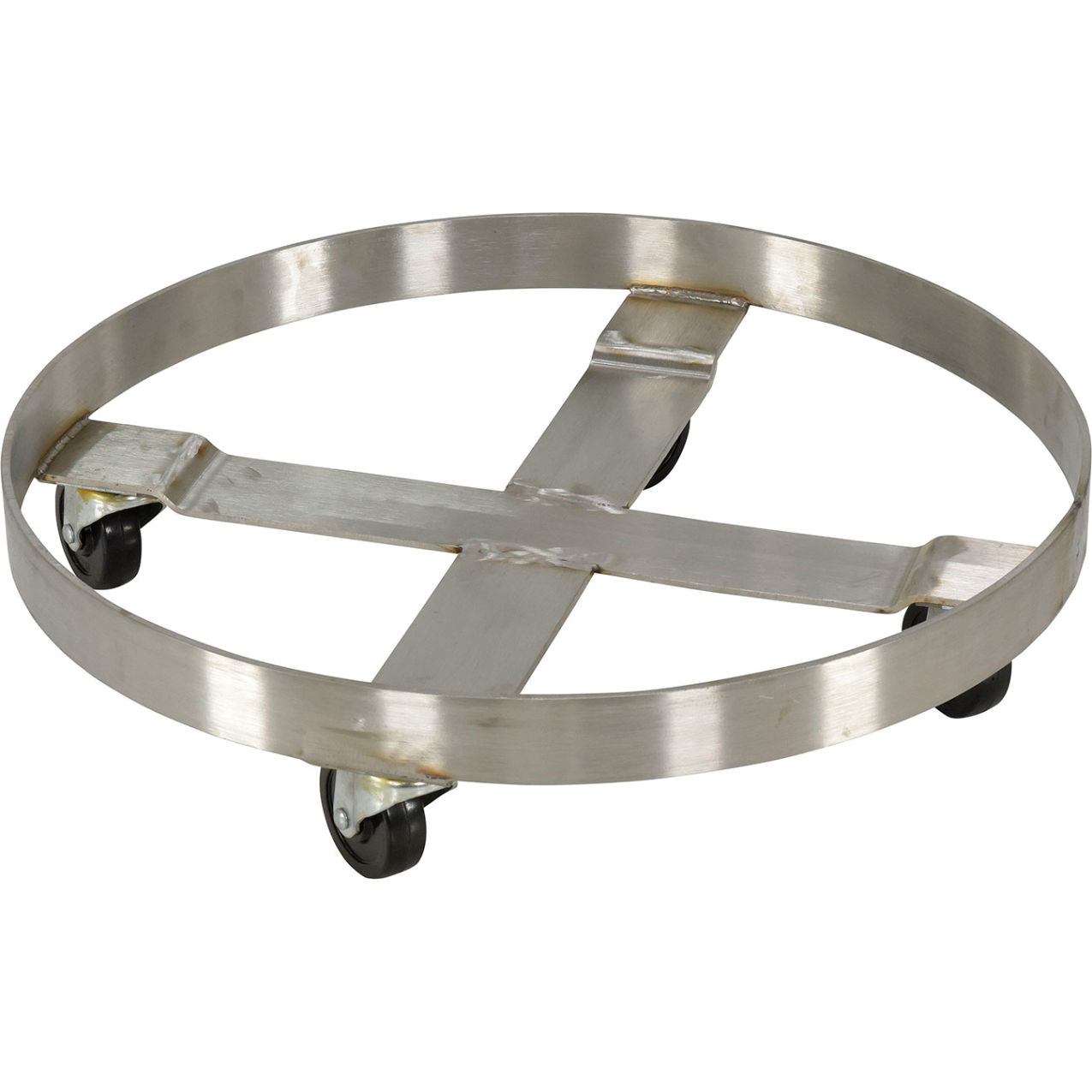 Mobile Drum Dolly with Handle For 55 Gallon Drum, 800 lb Capacity