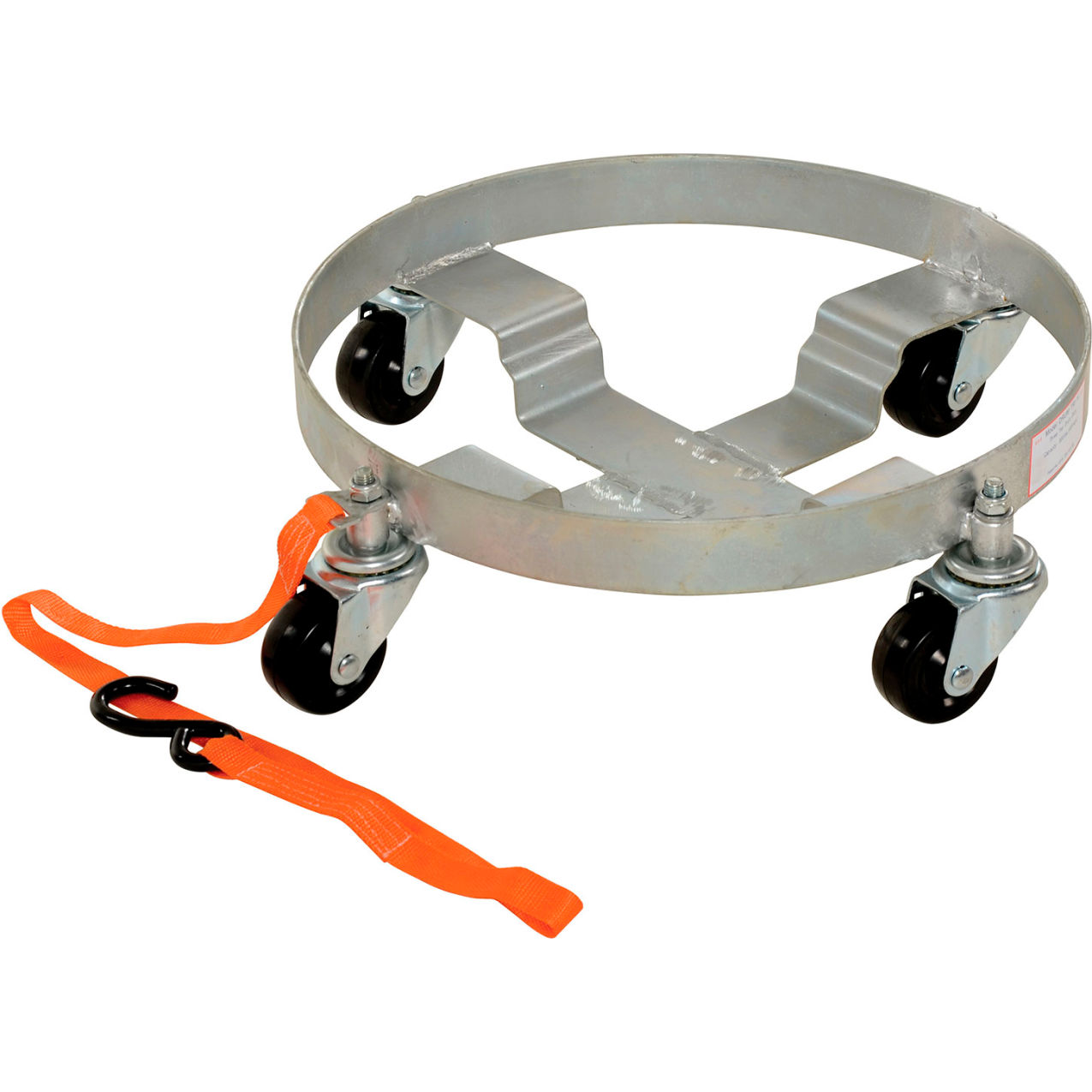 Multipurpose Drum Dolly For 5 Gal. Pail, 30 Gal. Drum & LP Gas Tank, 900 lb. Capacity
